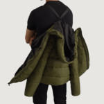 Erico Green Hooded Puffer Jacket WearCrush